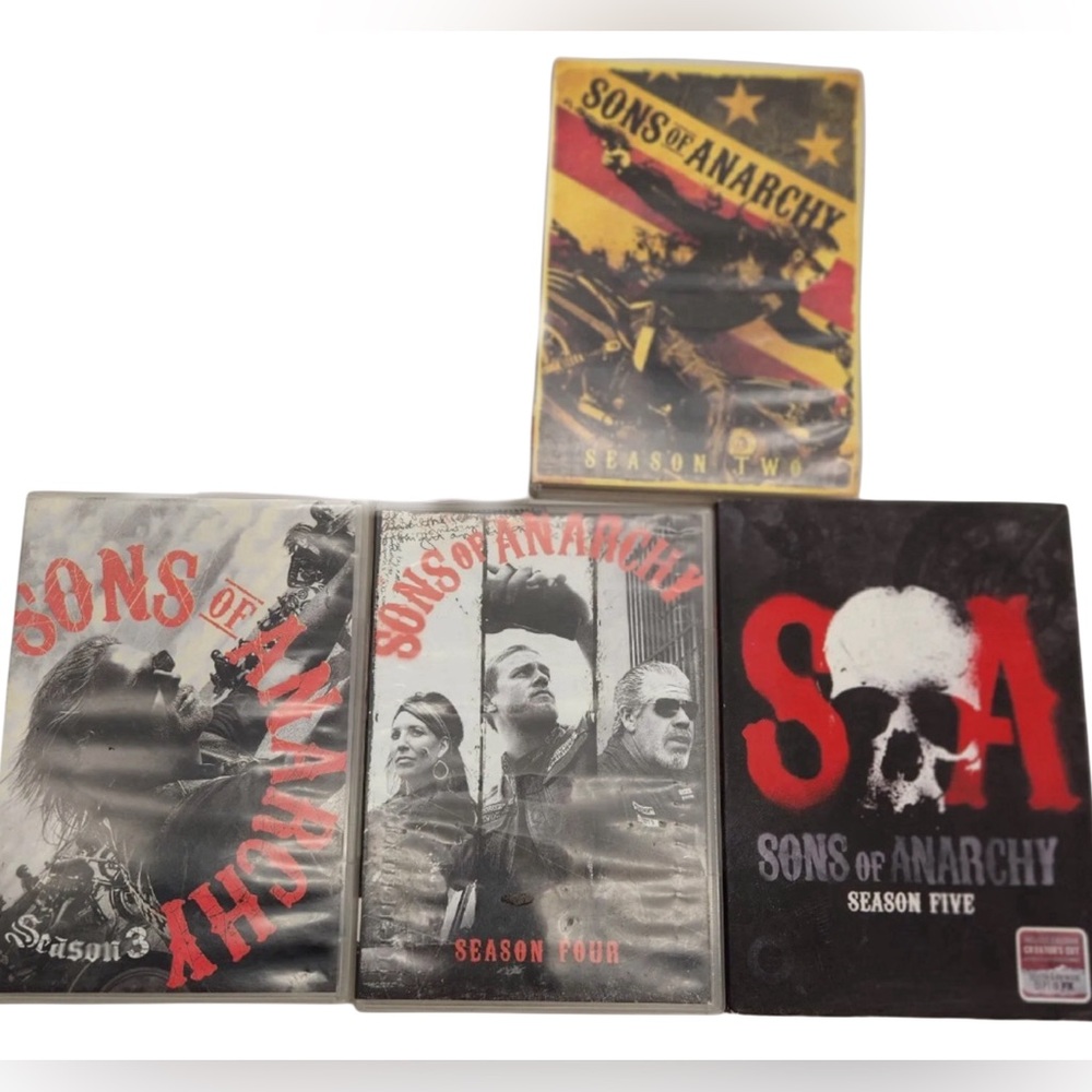 Sons of Anarchy DVD Seasons 2-5
